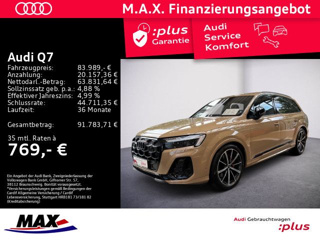 Audi Q7 50 TDI quattro S-LINE MATRIX LED+PANO+AHK+HUD