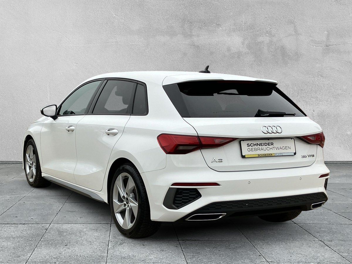 Audi A3 SPORTBACK 35 TFSI S-LINE +LED+SHZ+NAVI+TEMPO+