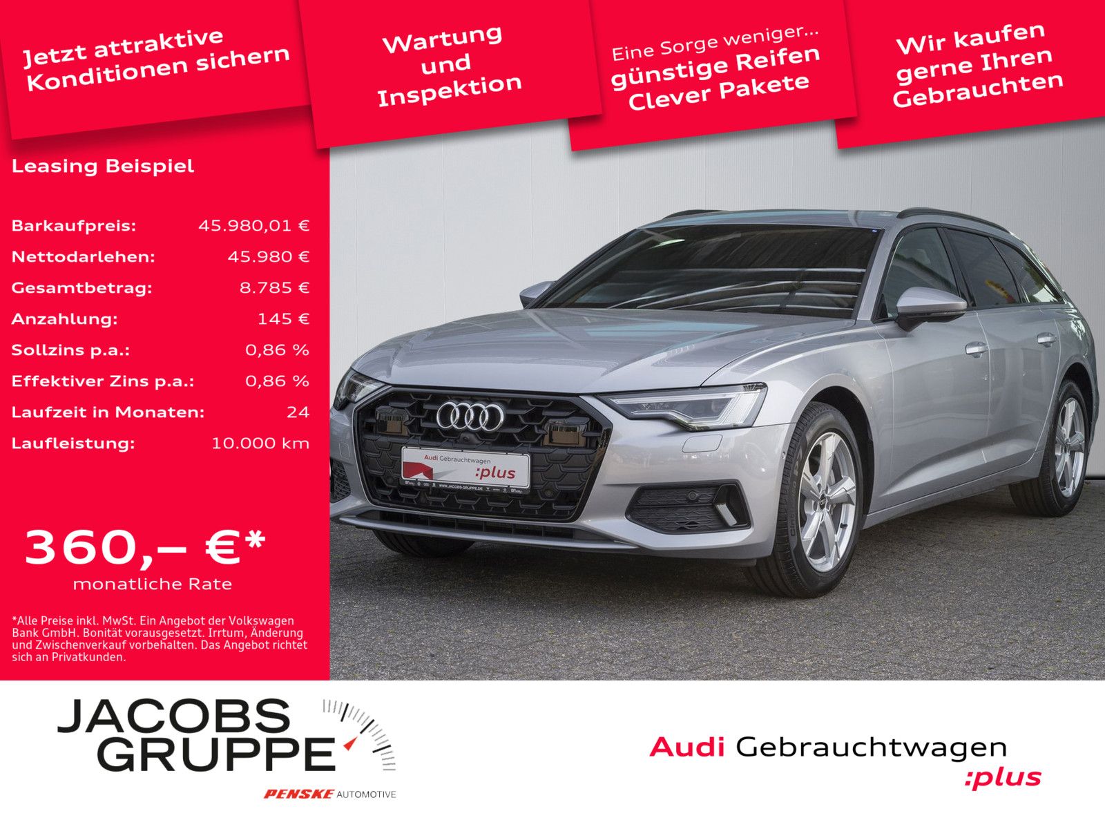 Audi A6 Avant 40 TDI advanced - Samsaru's Car Outlet
