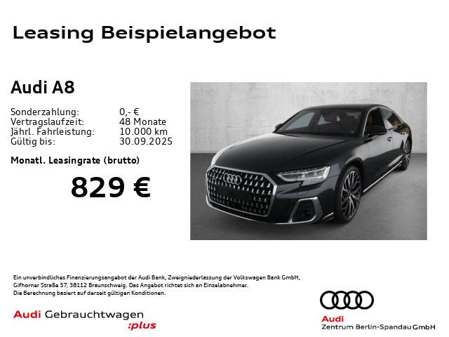 Audi A8 55 TFSI qu. - Samsaru's Car Outlet