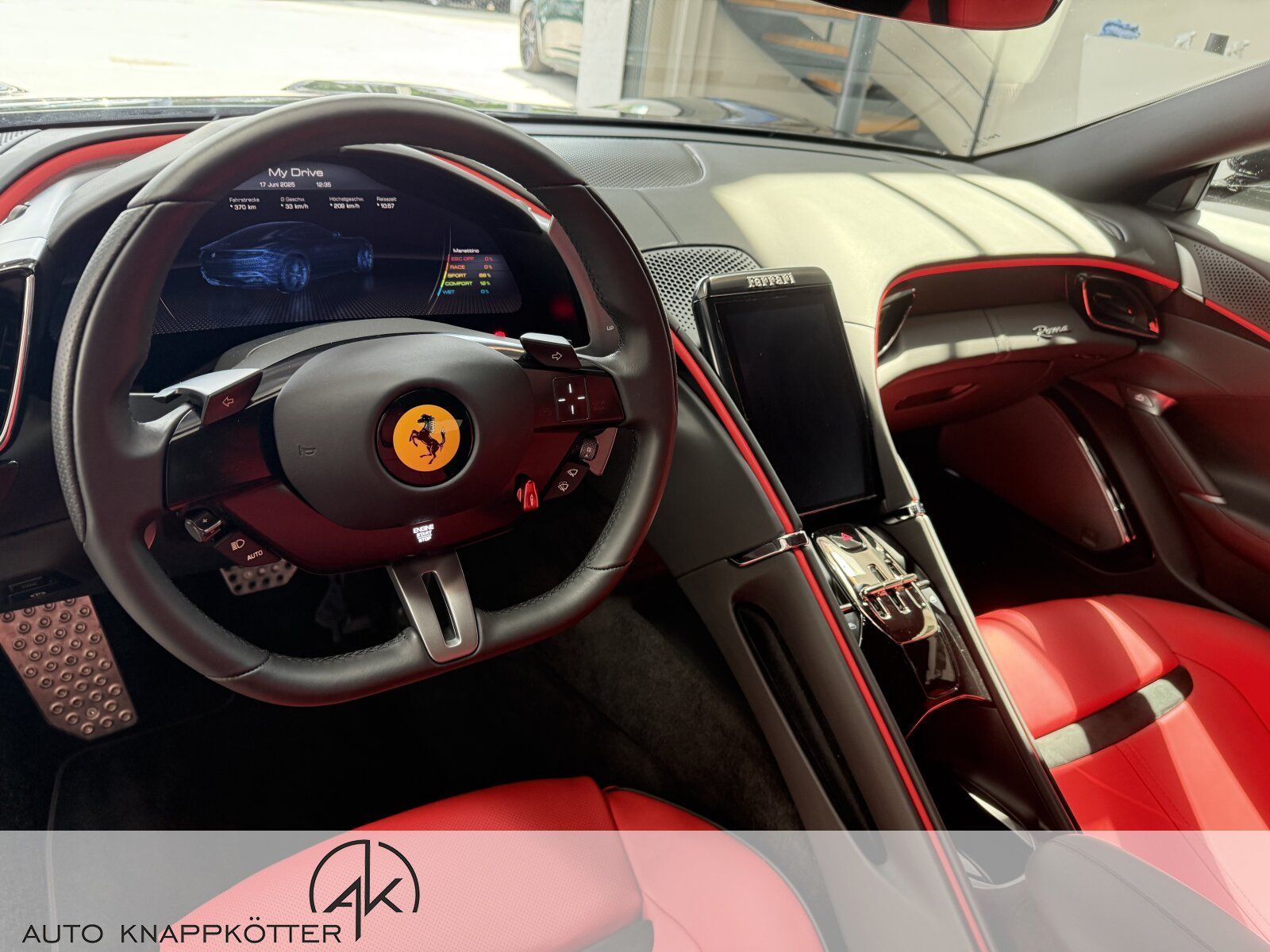 Ferrari Roma/ 1. Hand/ Keramik Scheckheft/ Klima