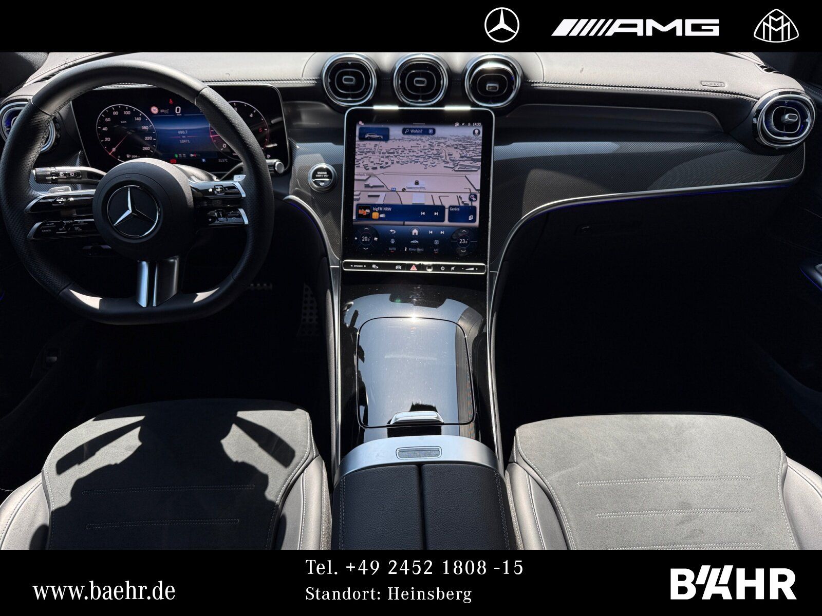 Mercedes-Benz GLC 200 d 4M AMG+Night/MBUX/LED/AHK/360°/LMR-19"