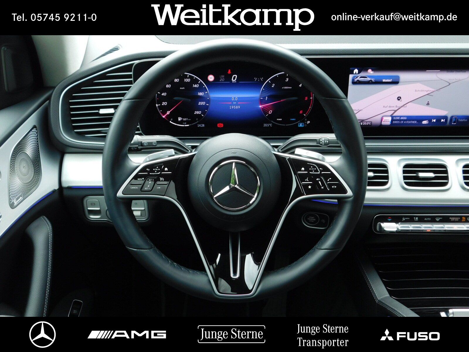 Mercedes-Benz GLE 450 d 4M AMG+Panorama+AHK+360°+Memory+Burm.