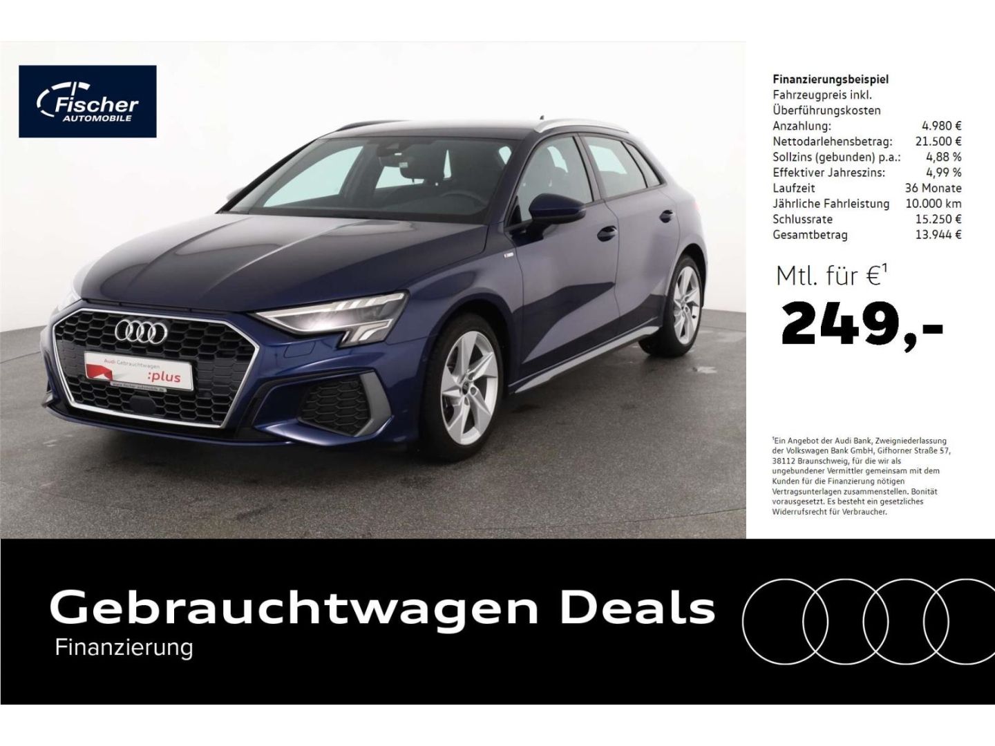 Audi A3 Sportback 35 TFSI S line - Samsaru's Car Outlet