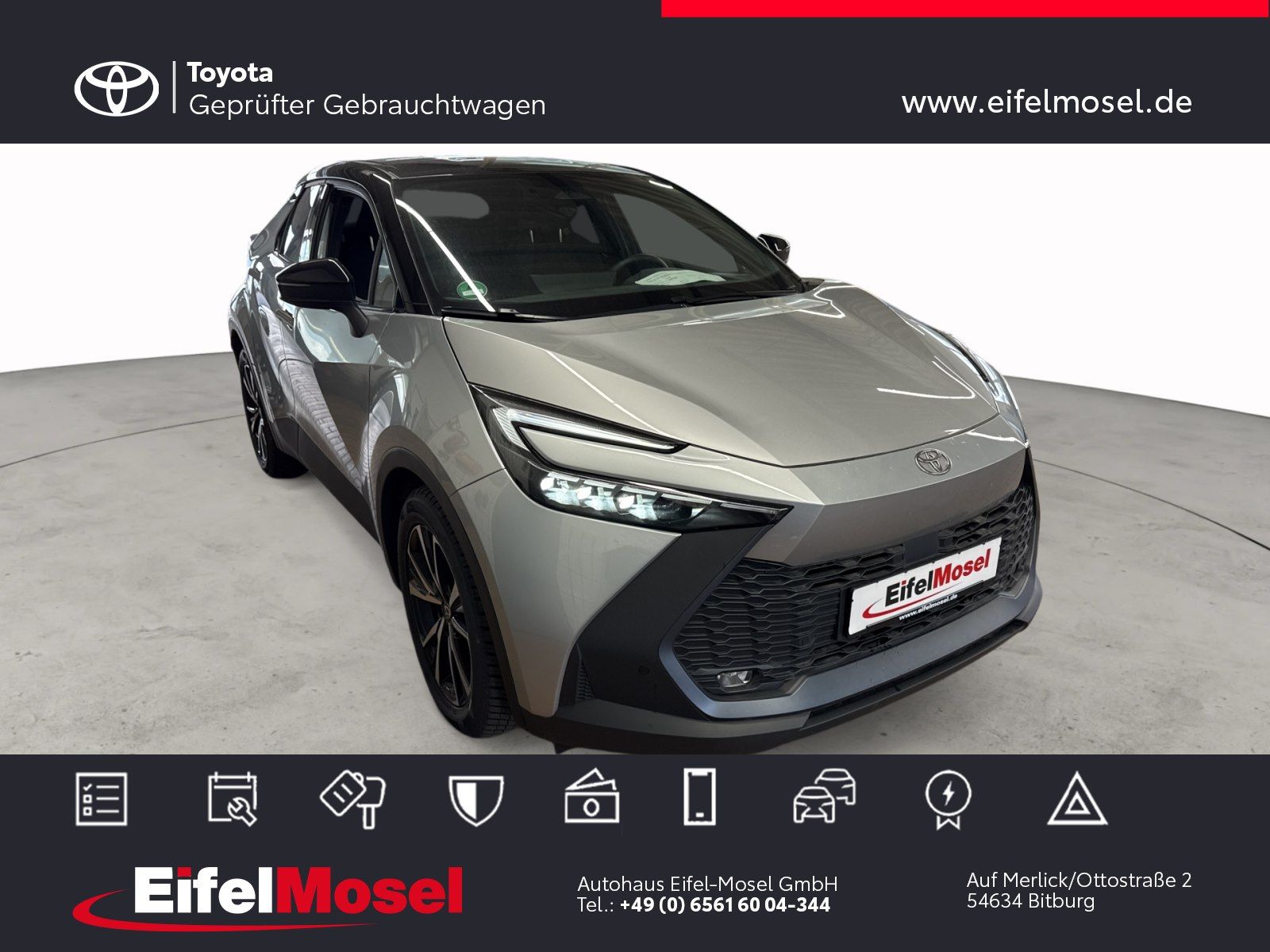 Toyota C-HR Team + Technik 15 Jahre Relax Garantie