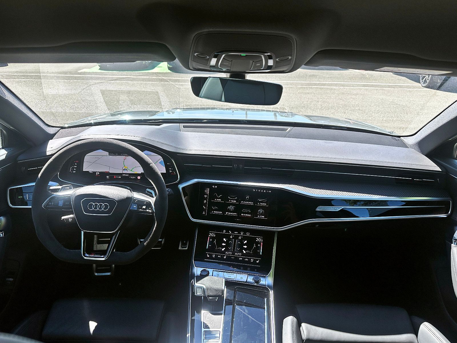 Audi RS6 Avant performance BLACK HUD LASER 360°STHZG