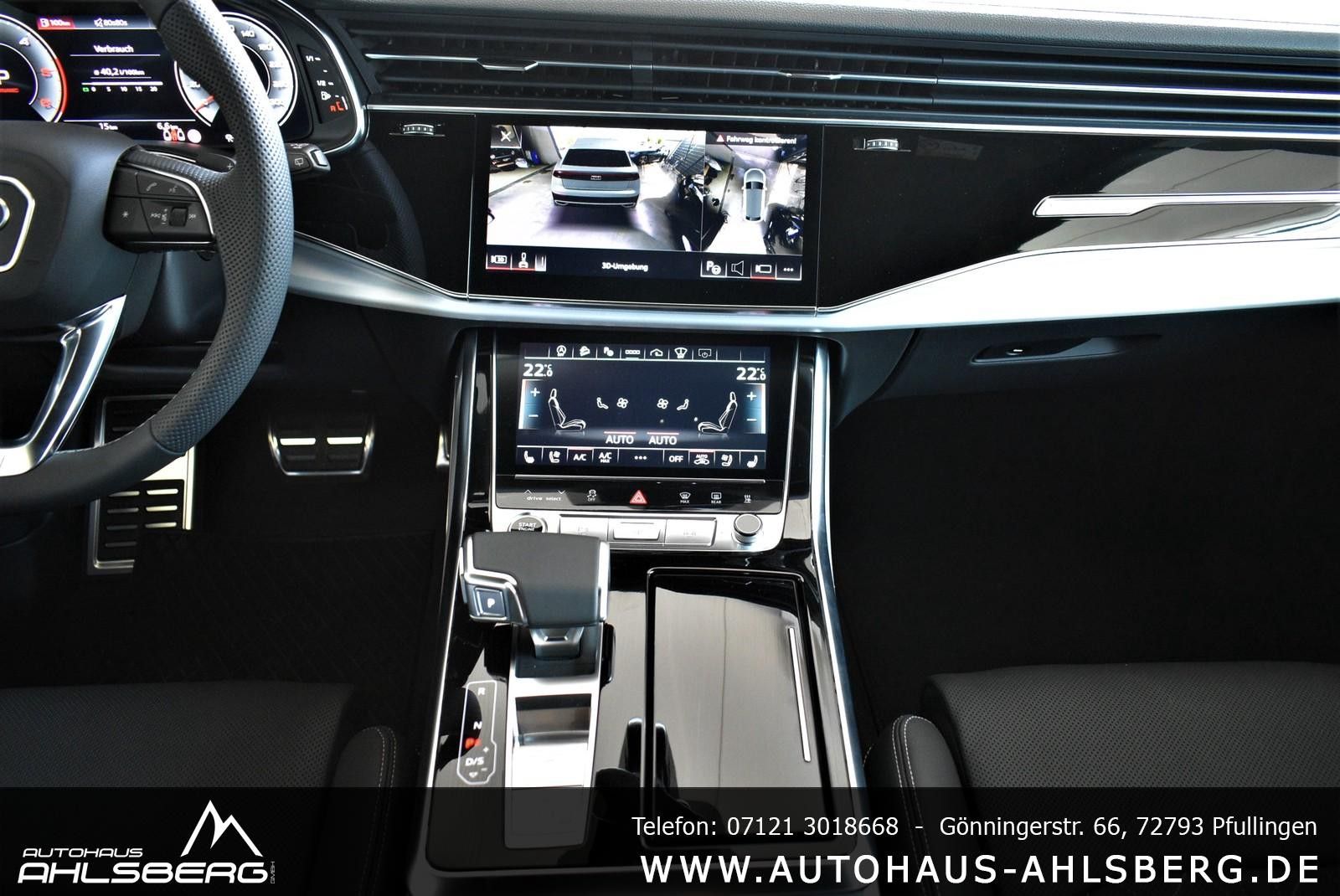 Audi Q8 S-Line Pano 23 Zoll 360°/HD Matrix/Massa./HUD