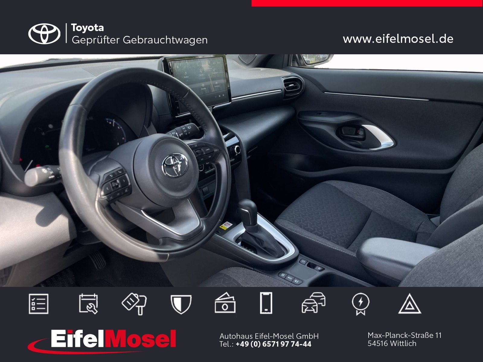 Toyota Yaris Cross 1.5 Hybrid TeamD - PDC - 1. Hd.
