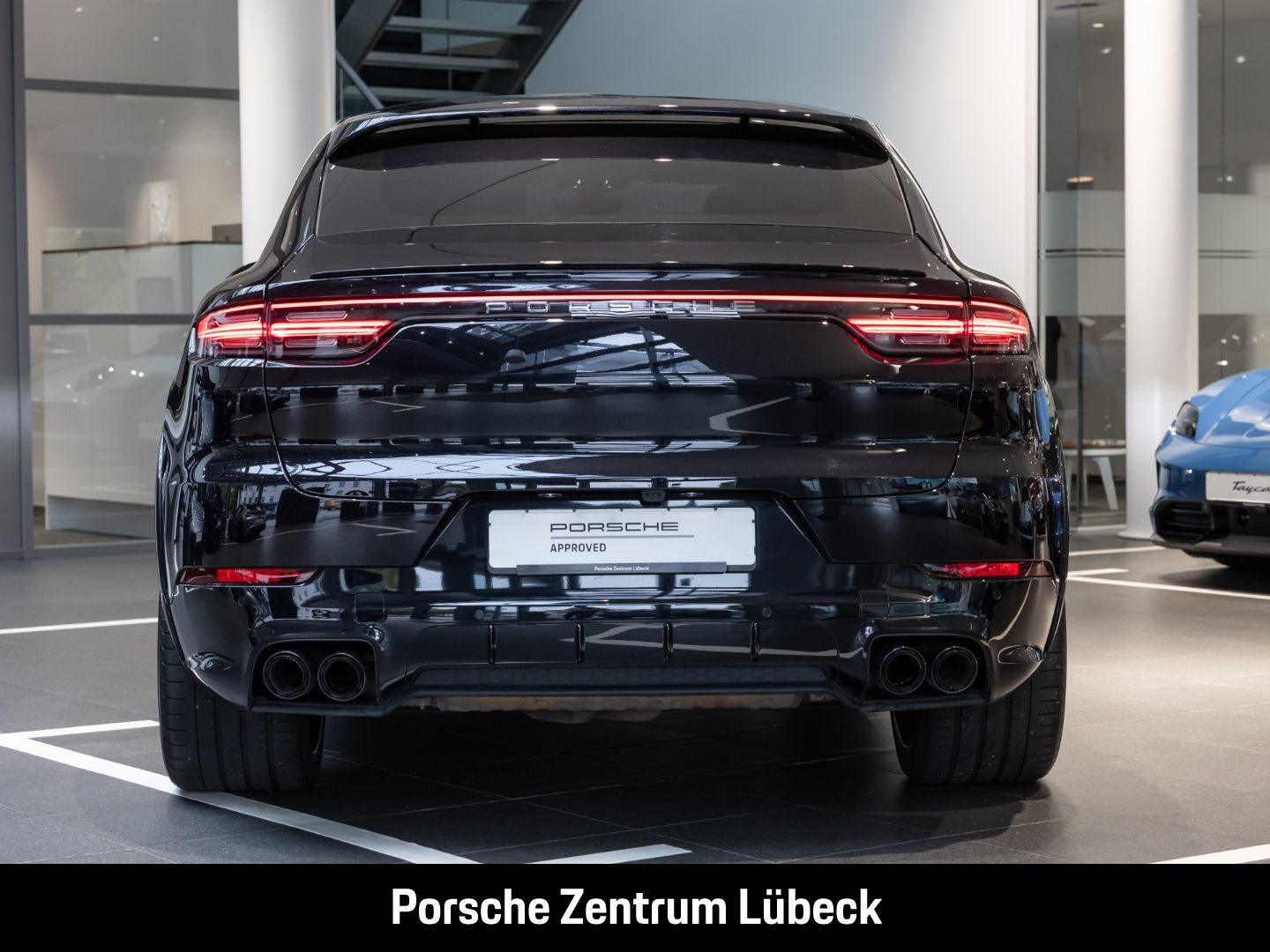 Porsche Cayenne S Coupe Hinterachslenkung Head-Up