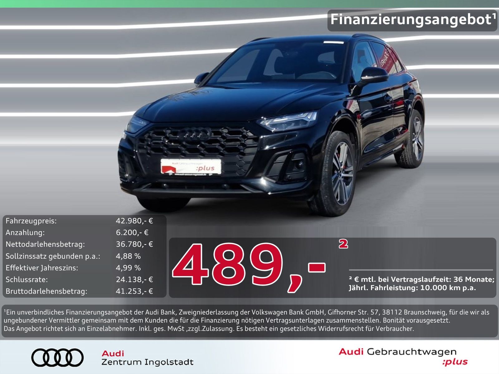 Audi Q5 55 TFSI e S line qu AHK MATRIX S-Sitze STHZG