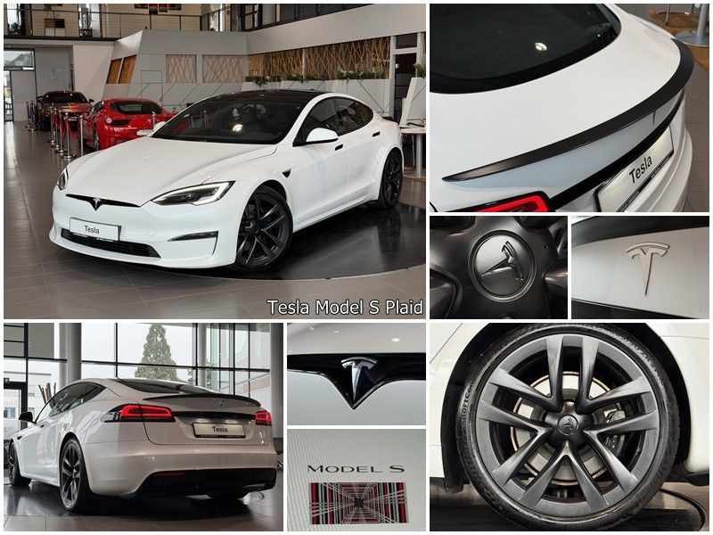 Tesla Model S Plaid AWD Yoke FSD-Autopilot Pano Sbel