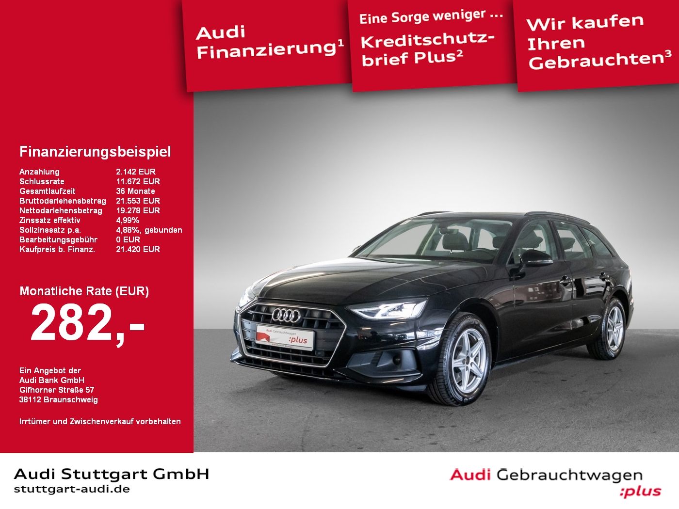 Audi A4 Avant 35 TDI - Samsaru's Car Outlet