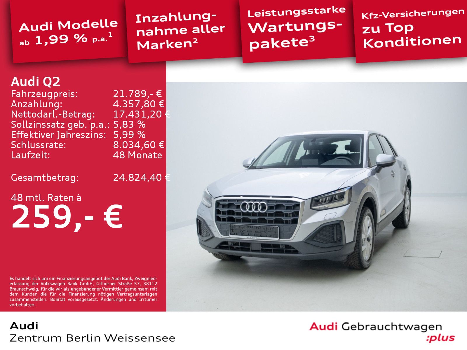 Audi Q2 35 TFSI S-TRO**RFK*GJR*LED*AAC*NAVI*SHZ*GRA**