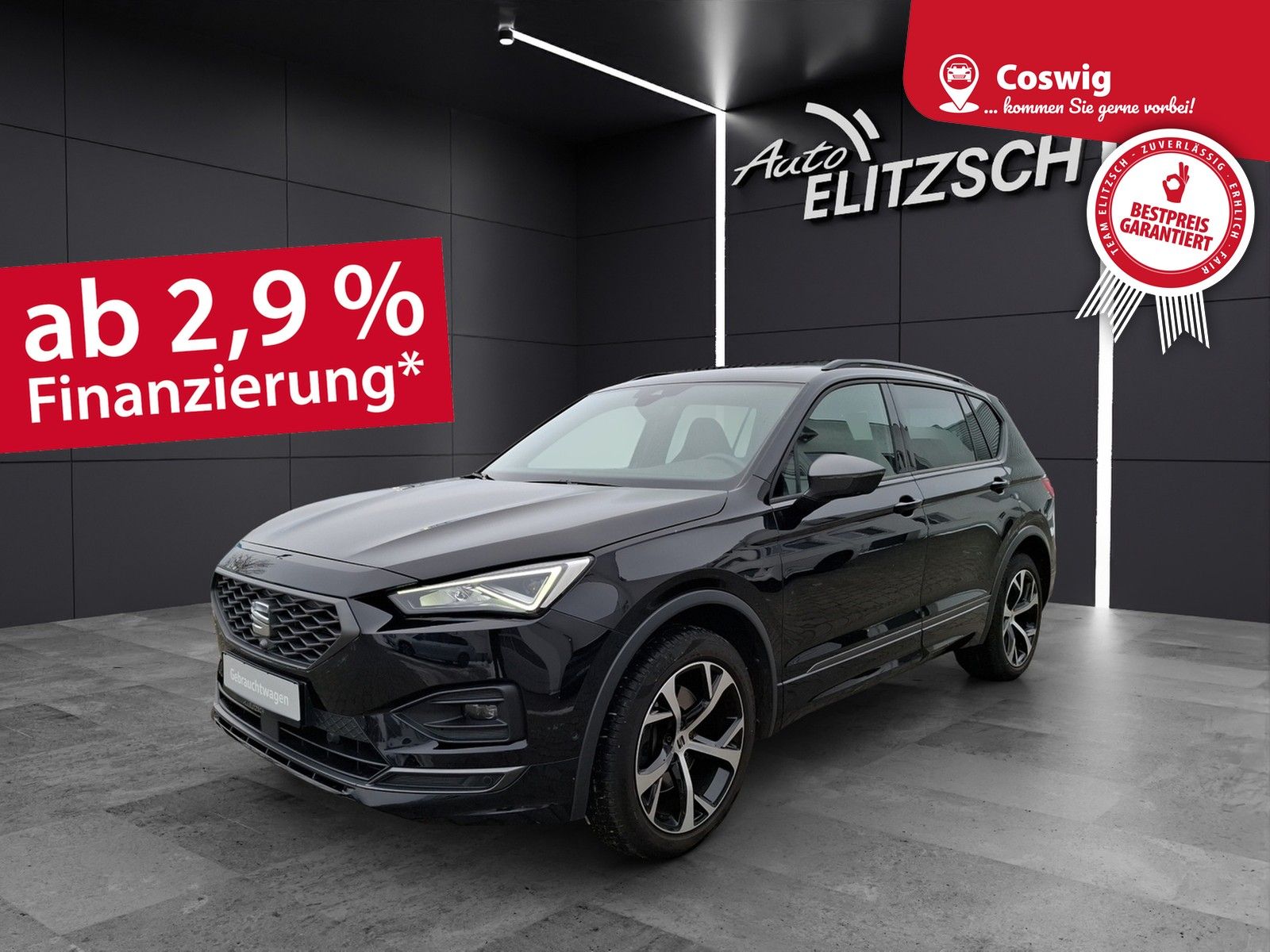 Seat Tarraco TSI FR DSG 4Drive LED AHK Navi AID Pano 