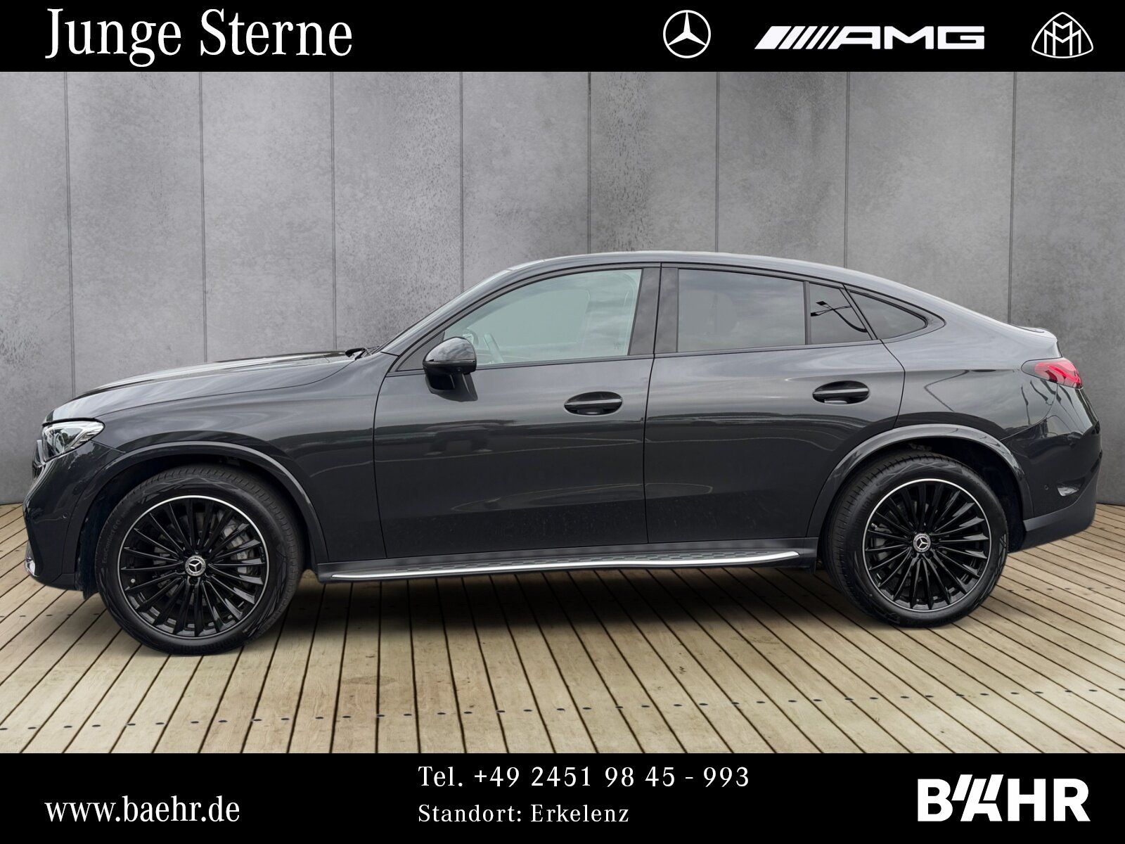 Mercedes-Benz GLC 300 d 4M Coupé AMG+Night/Pano/360°/AHK/LMR20