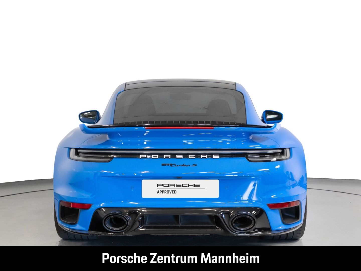 Porsche 992 911 Turbo S SportDesign Lift Sportabgas Burm