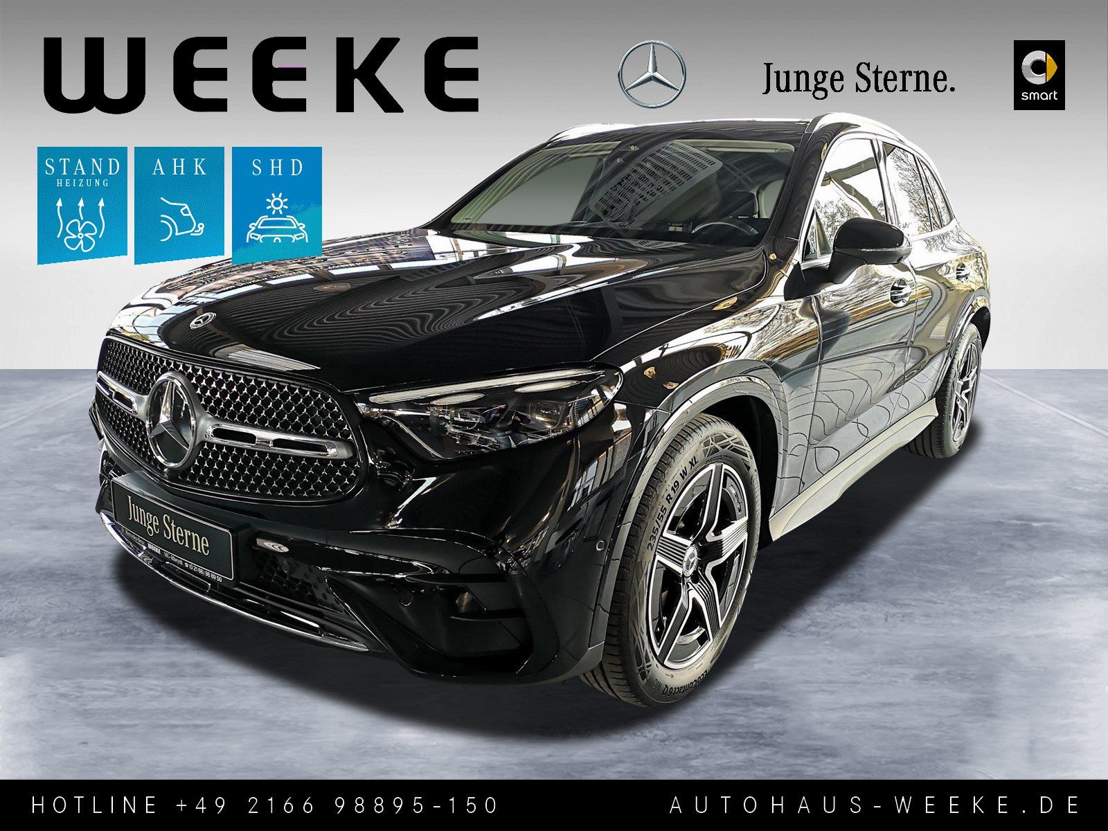 Mercedes-Benz GLC 300 4M AMG PREMIUM+PANO+AHK+STANDHEIZUNG+360