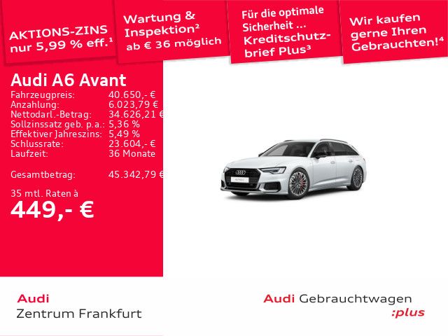 Audi A6 Avant 55 TFSI e Str S line Matrix HuD AHK VC