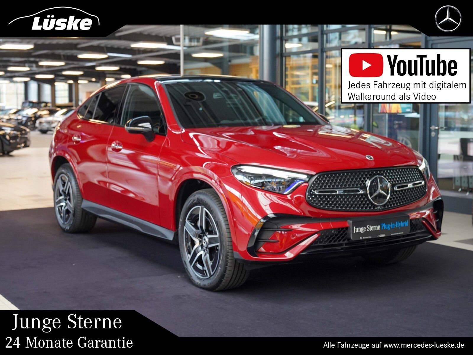 Mercedes-Benz GLC 300 e 4M Coupé AMG Line Night Fahrassistenz