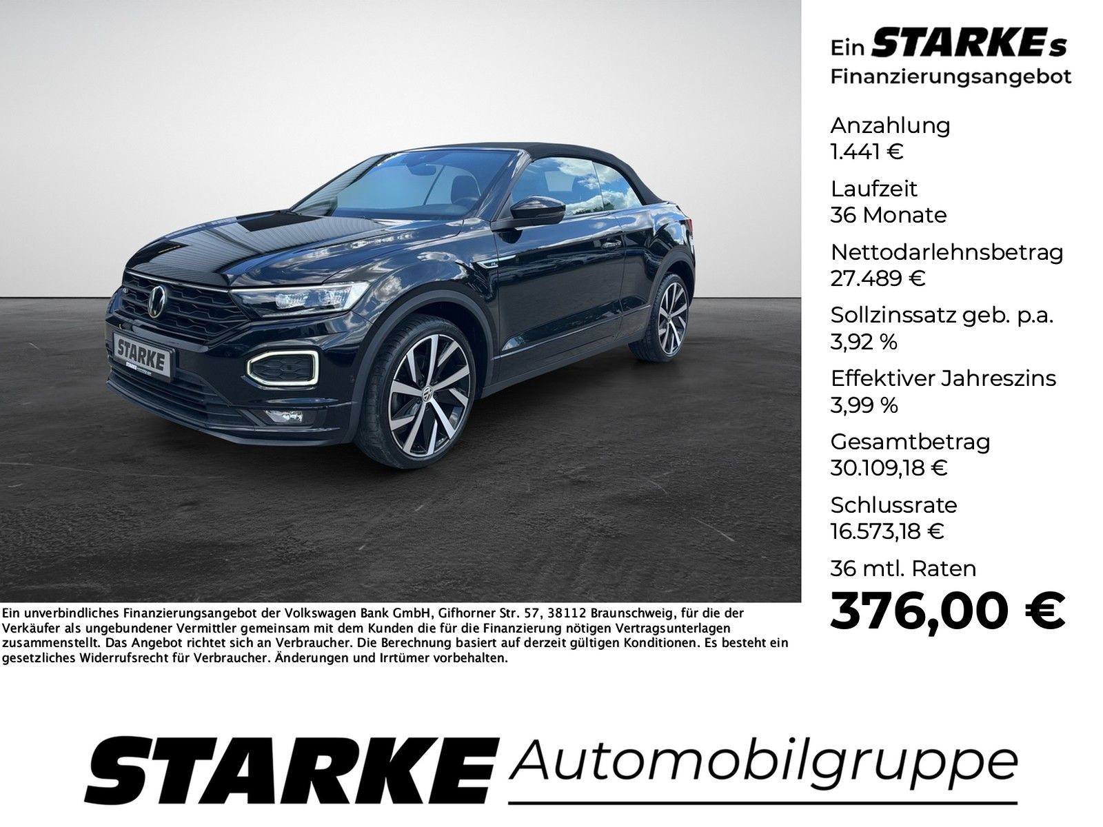 Volkswagen T-Roc 1.5 TSI DSG R-Line Black - Samsaru's Car Outlet