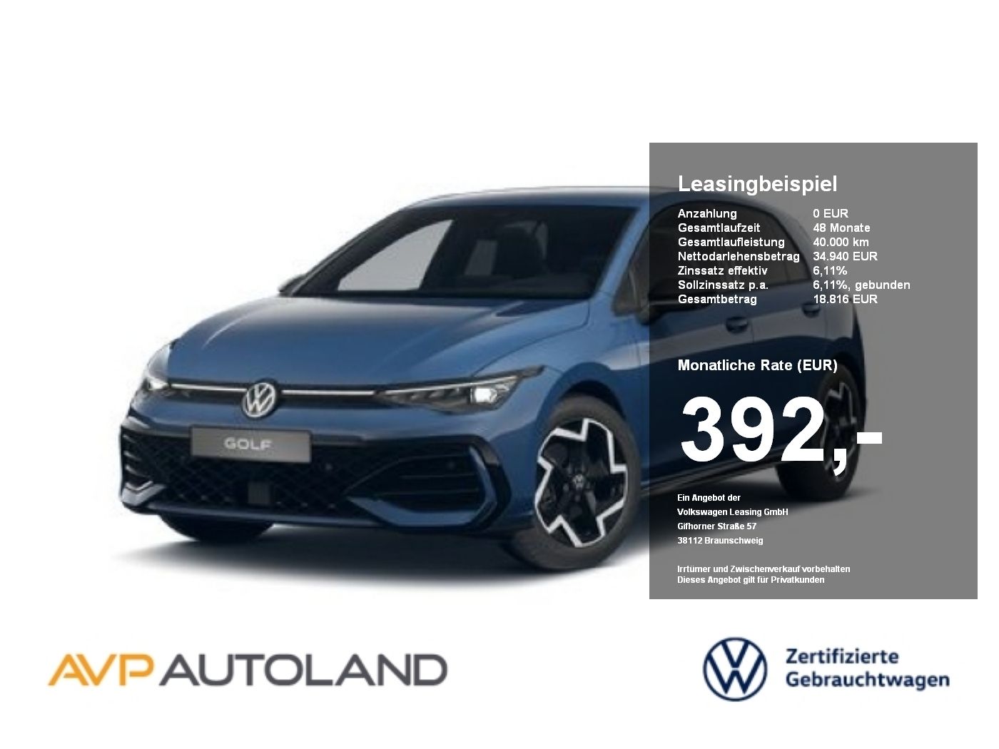 Volkswagen Golf VIII 2.0 TDI DSG R-Line | NAVI | IQ LIGHT |