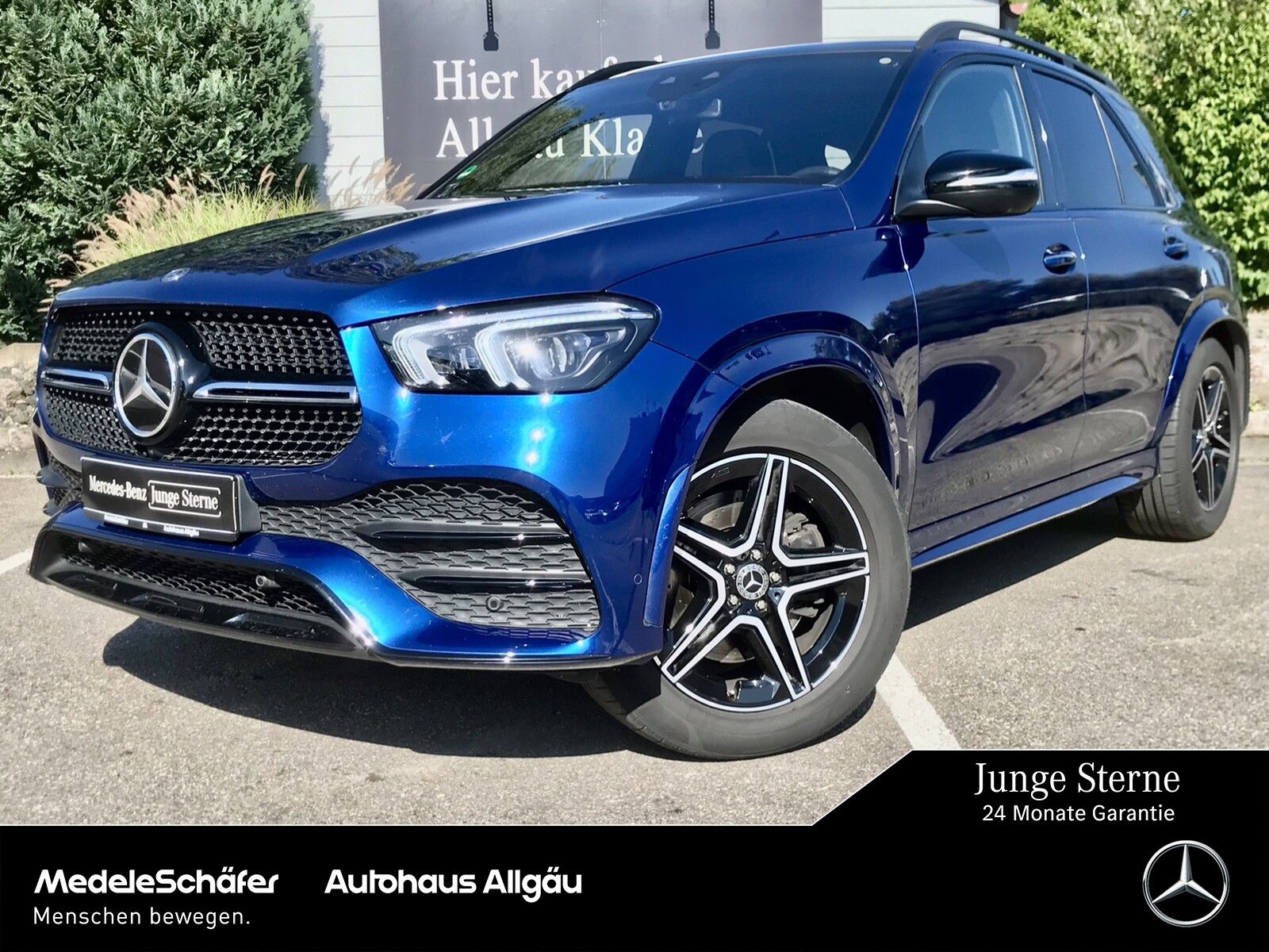 Mercedes-Benz GLE 400 d 4M AMG Dis AHK Pano Airm StHz MLed Bur