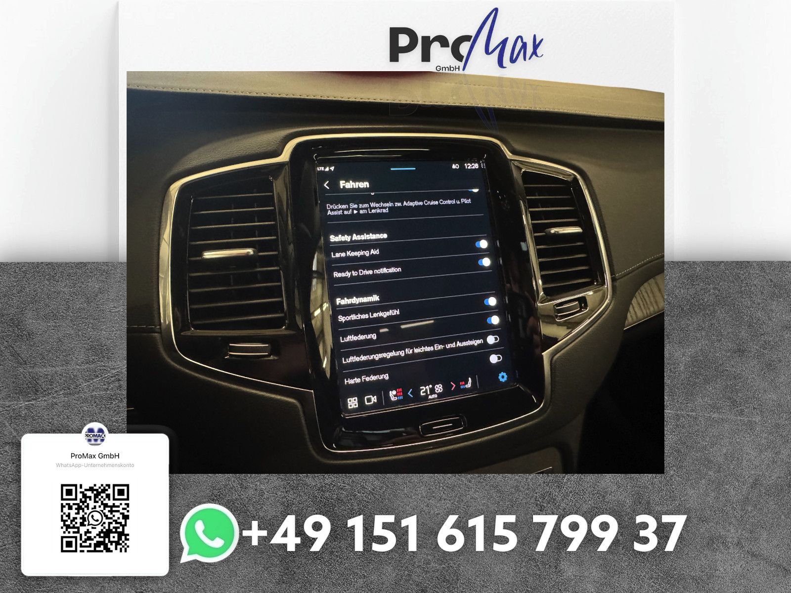 Volvo XC90 B5 D Ultimate Dark AWD PANO HUD AHK FourC