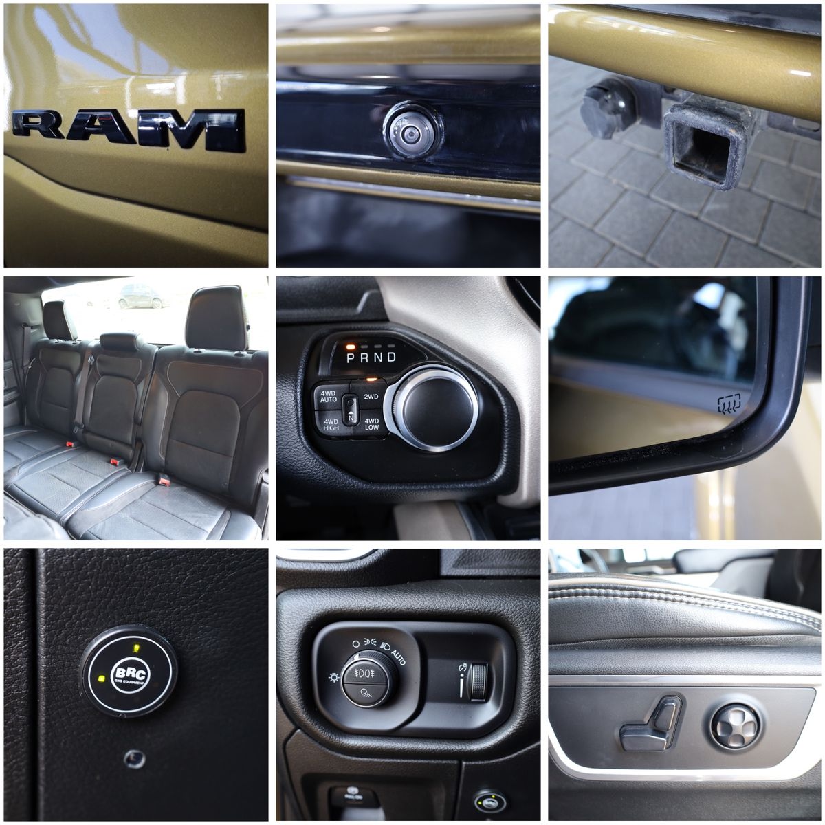 Dodge RAM 5.7 BigHorn/BRCGAS/AHK/SHZ/SBL/NAVI/TEMP/R20