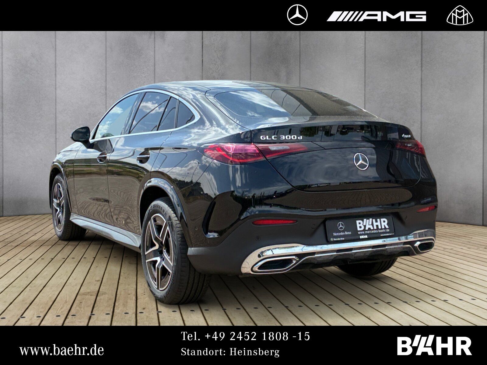 Mercedes-Benz GLC 300 d 4M Coupé AMG/AHK/360°/Digital-Light