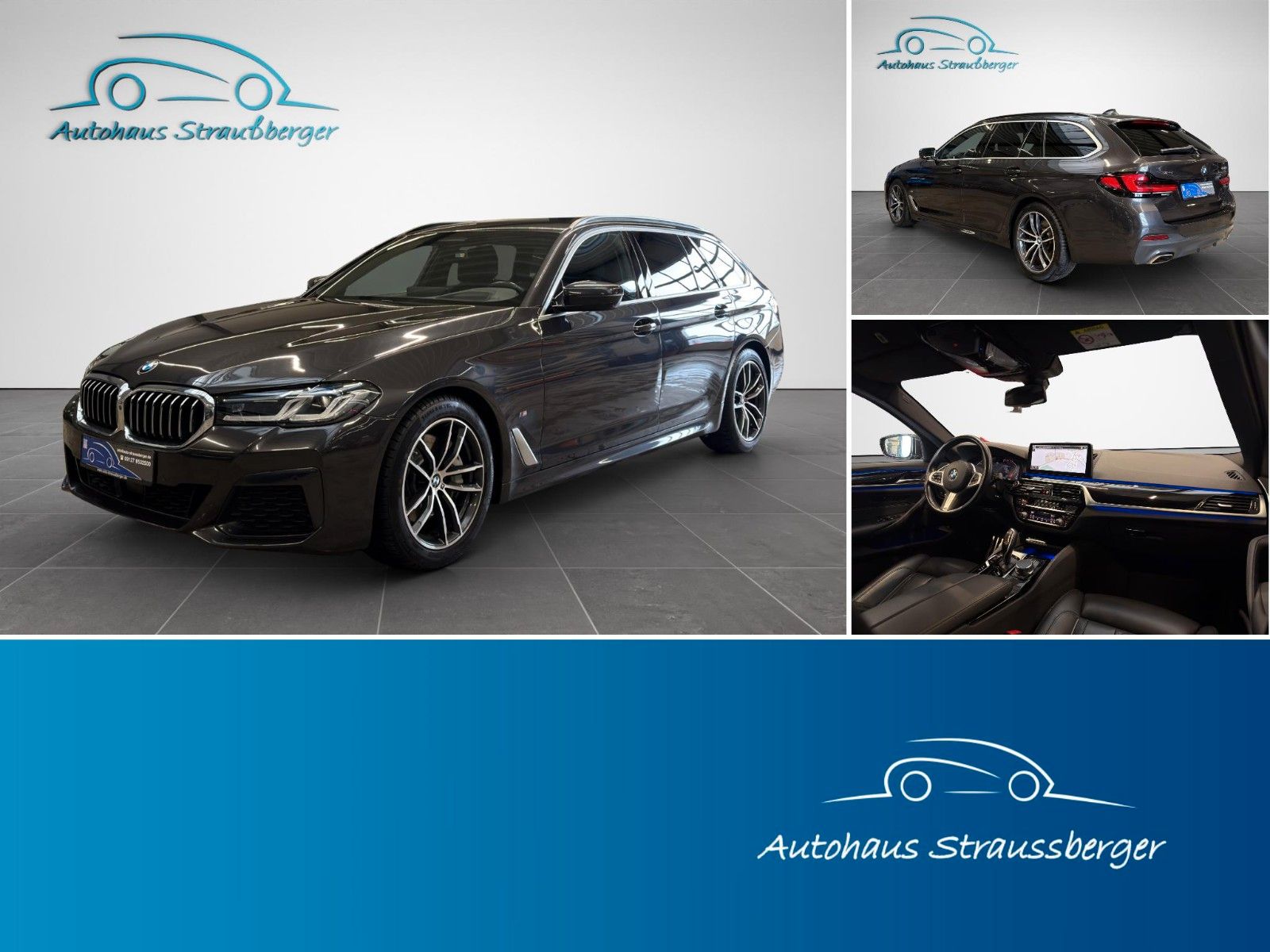 BMW 540d Touring xDrive M Sport ACC AHK SHZ 360° QI