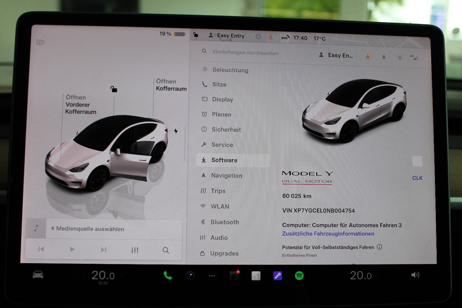 Tesla Model Y Long Range Dual AWD PANORAMA