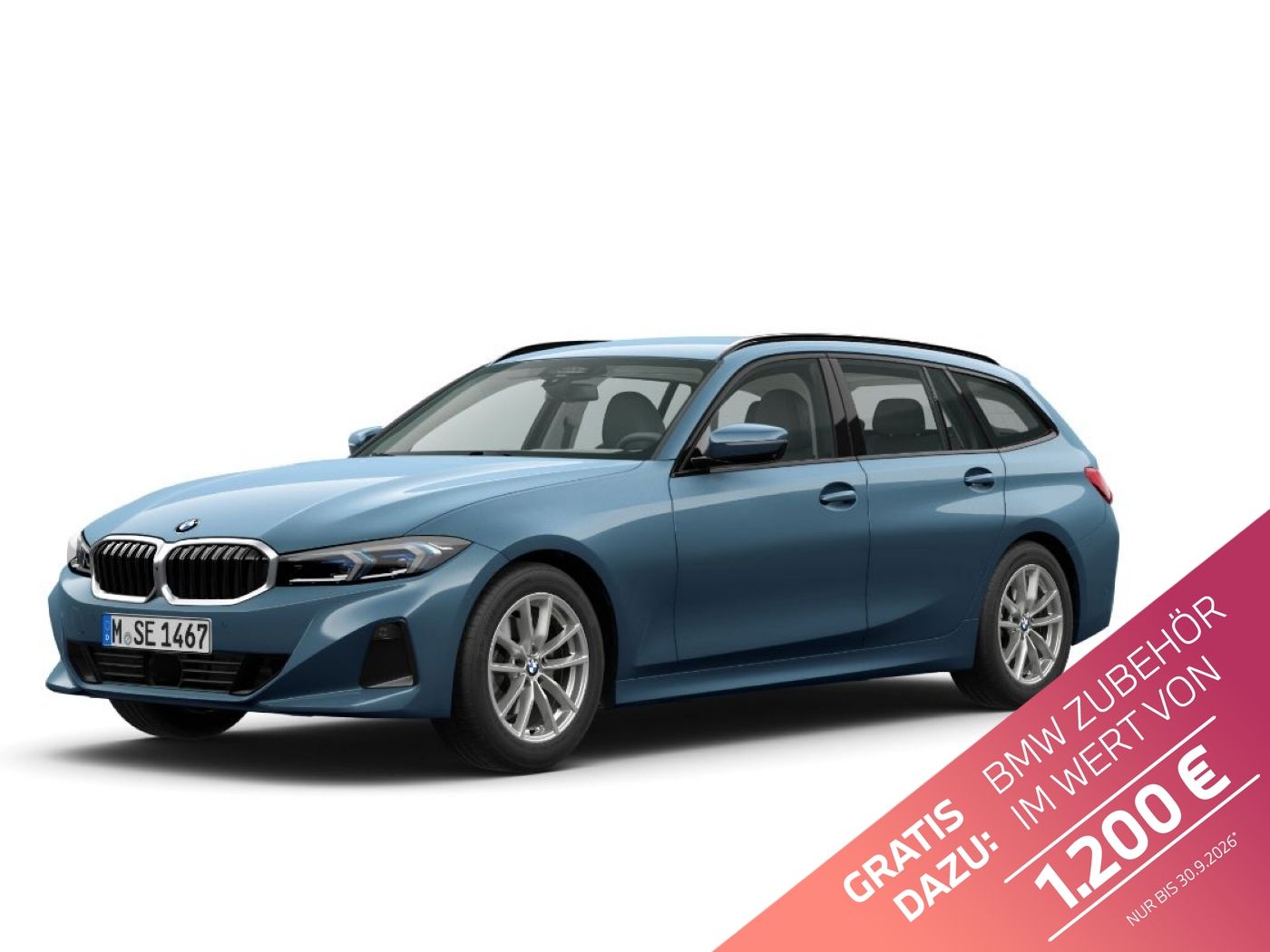 BMW 320d Touring LED ACC 360° SpurAss StHzg HiFi Nav