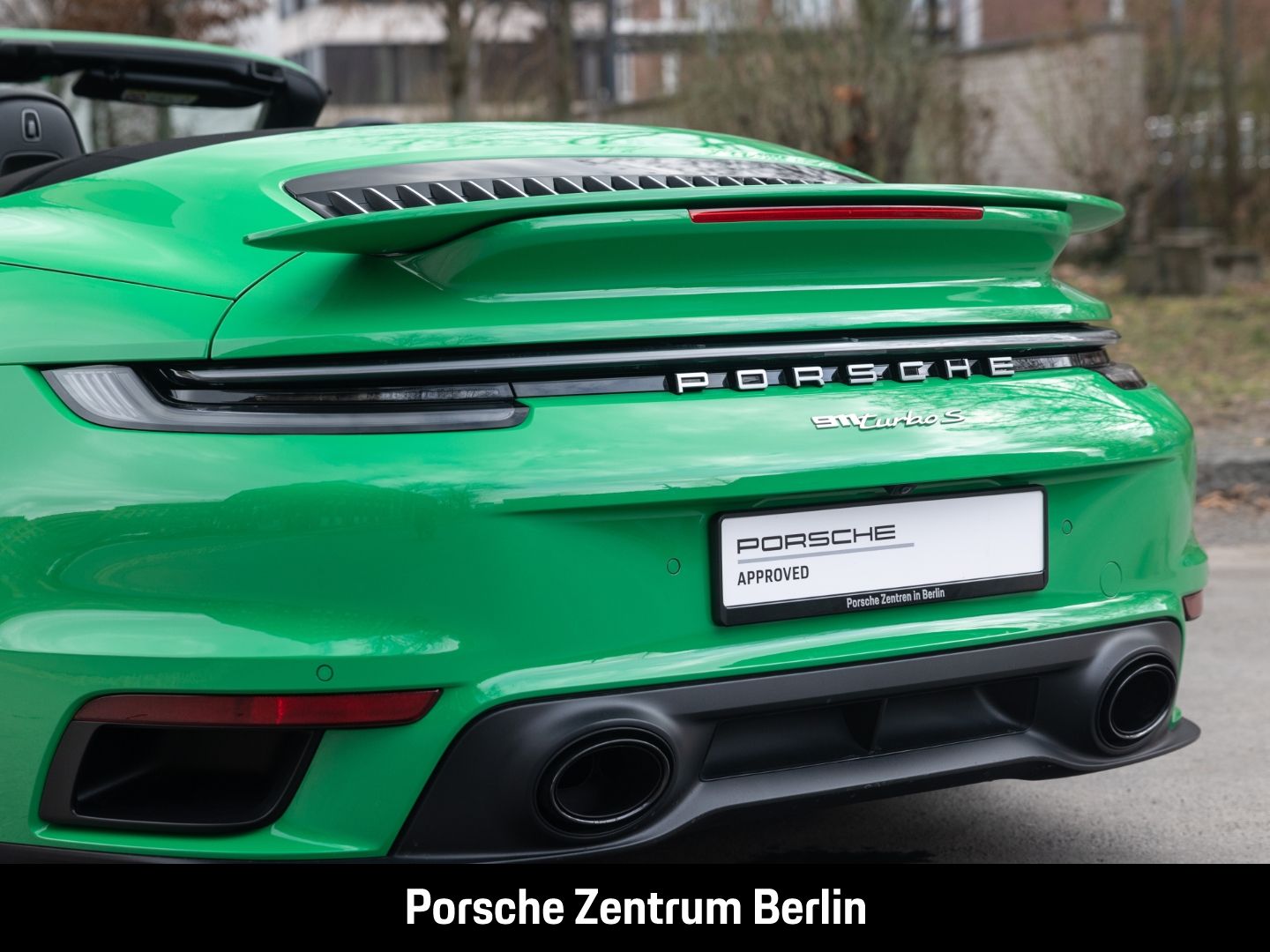 Porsche 992 911 Turbo S Cabrio Sportabgas Liftsystem-VA