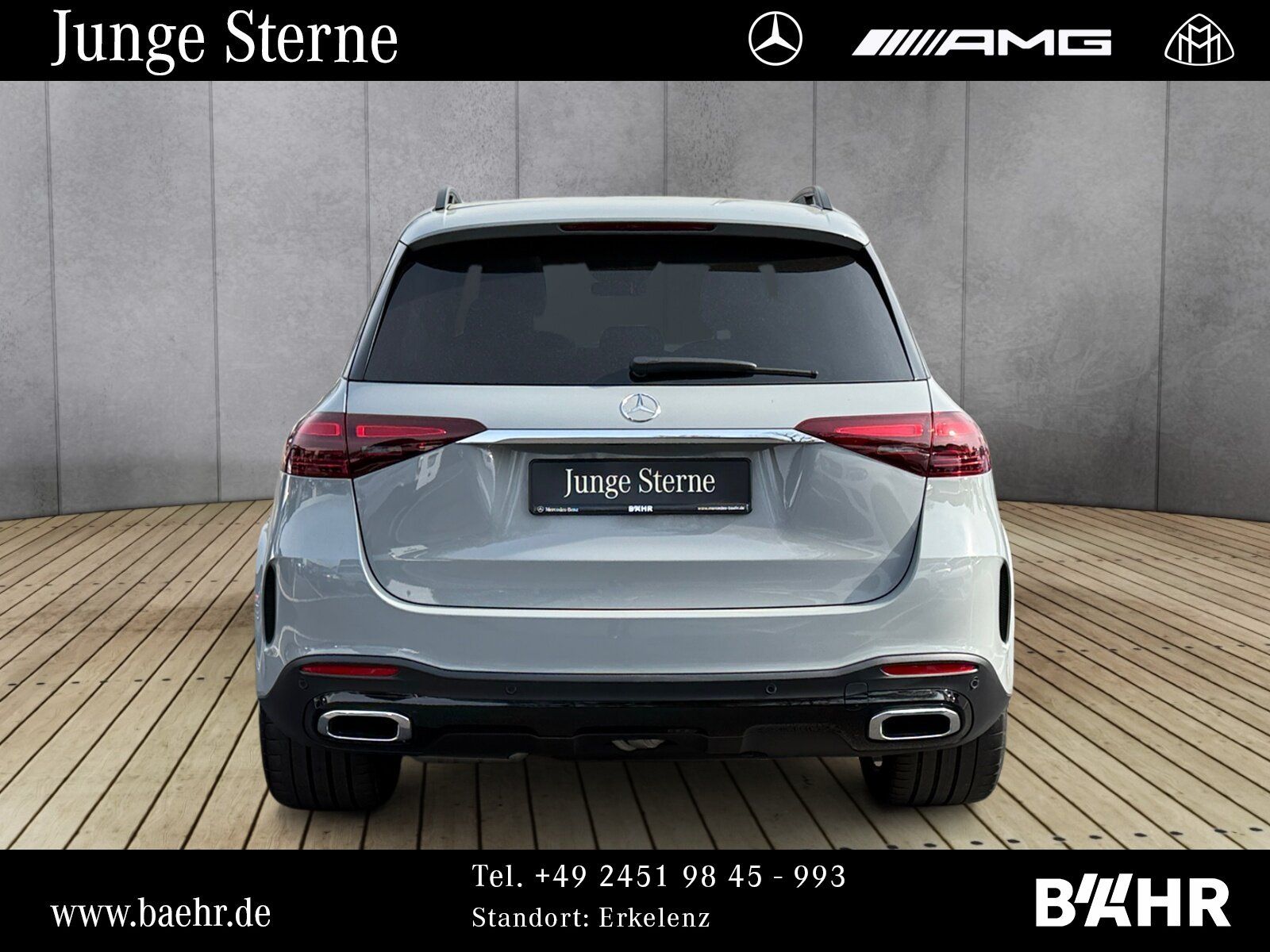 Mercedes-Benz GLE 450 d 4M AMG/alpingrau/Pano/Burmester/AHK/