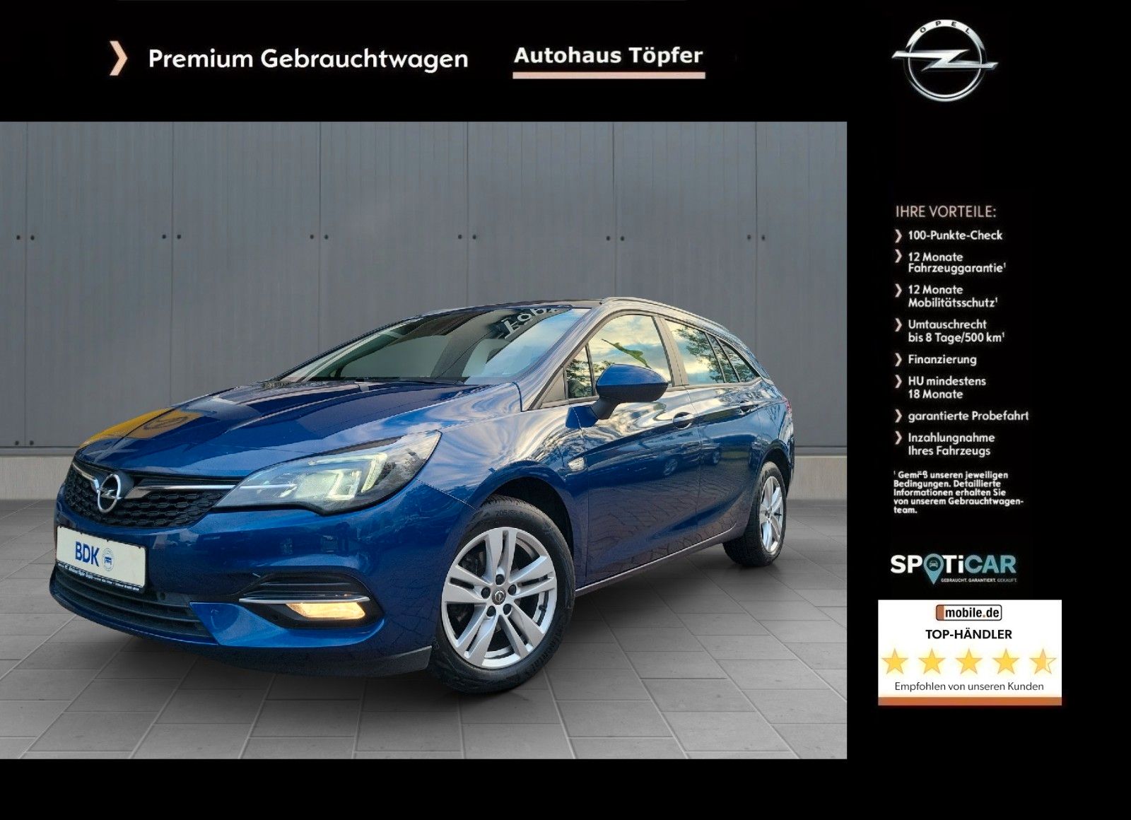 Opel Astra K ST Business Edition - Samsaru's Car Outlet