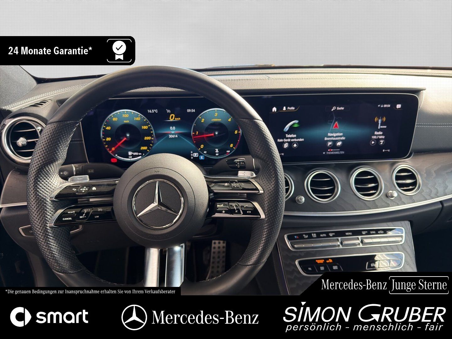 Mercedes-Benz E 220 d 4M AMG Line IntExt Widescreen LED Kamera