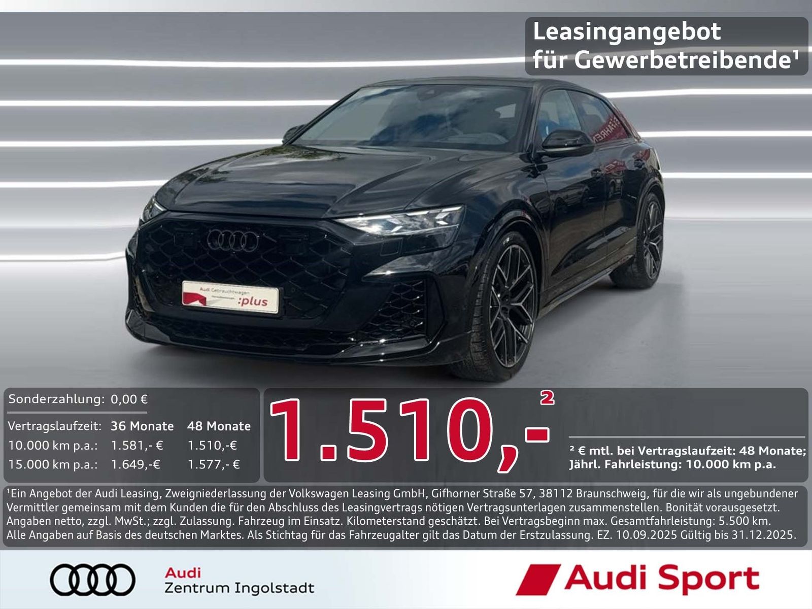 Audi RS Q8 LASER RS-AGA Pano STHZG B&O-adv. exclusive