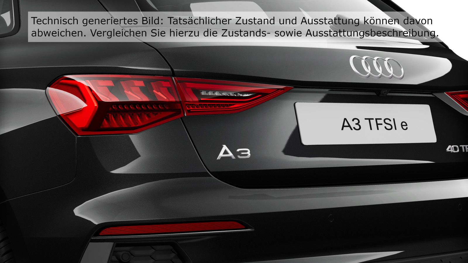 Audi A3 40 TFSIe Sportback S tronic S line