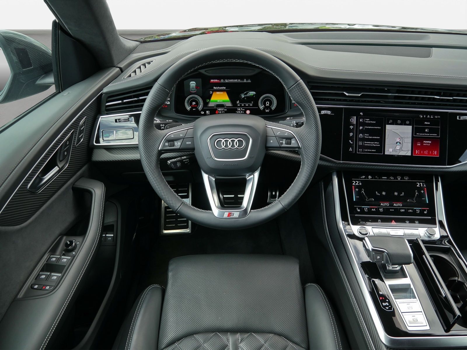 Audi Q8 SUV TFSIe qu. S line 77km/WLTP*Air*HuD*B&O*