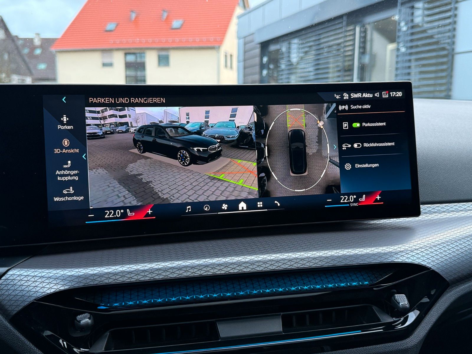 BMW 320i M Sport 18" HuD AHK Pano ACC 360° hifi LED+