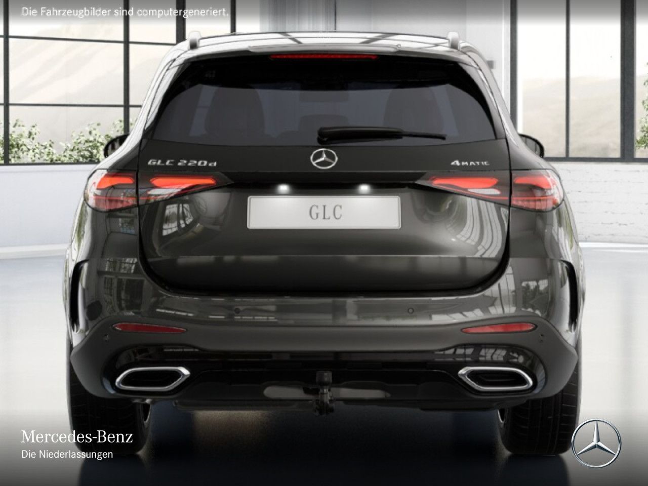 Mercedes-Benz GLC 220 d 4M AMG+NIGHT+PANO+360+AHK+TOTW+KEYLESS