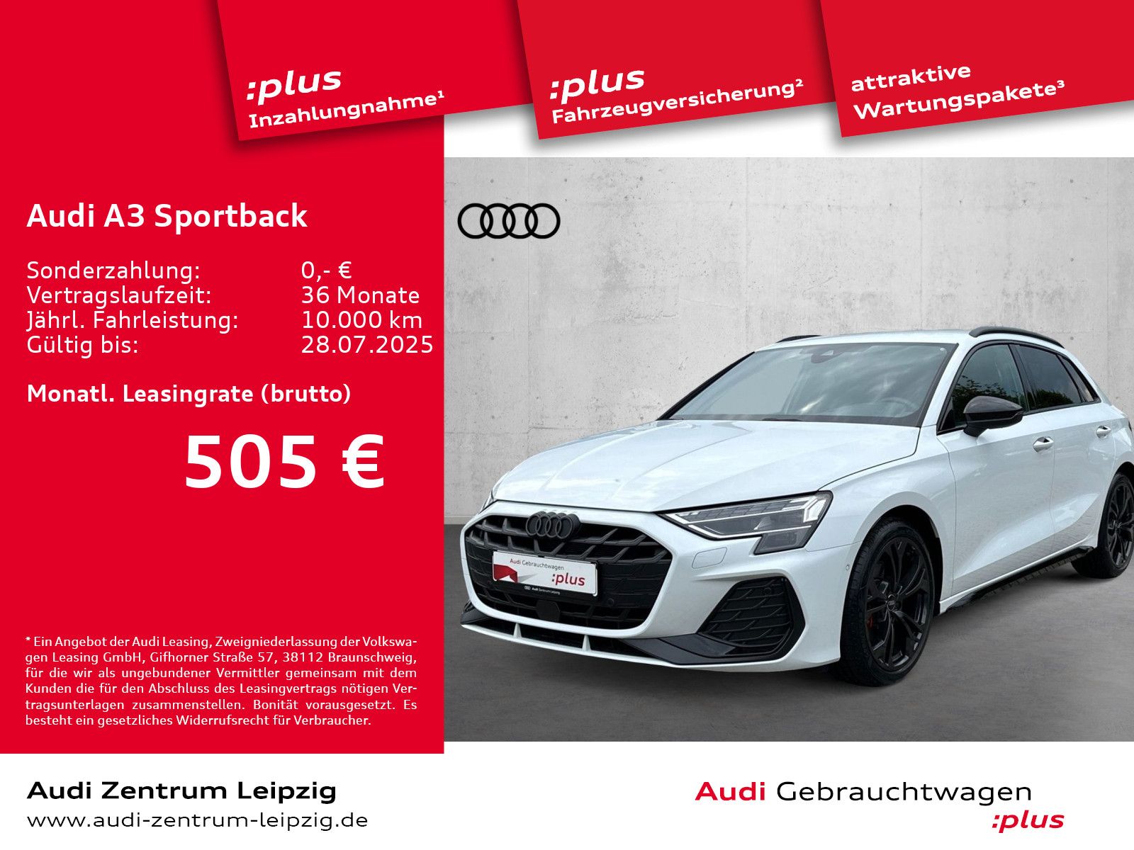 Audi A3 Sportback 35 TFSI S line - Samsaru's Car Outlet