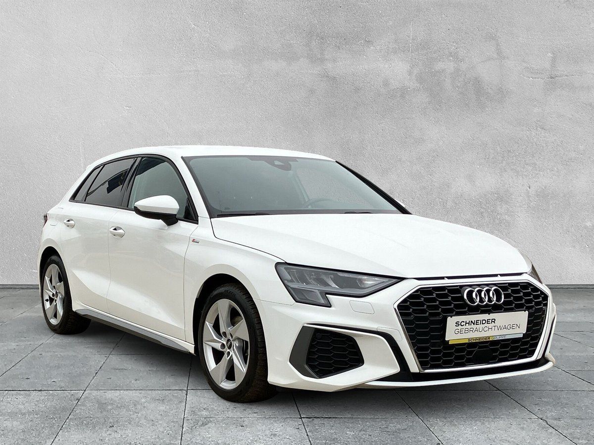 Audi A3 SPORTBACK 35 TFSI S-LINE +LED+SHZ+NAVI+TEMPO+