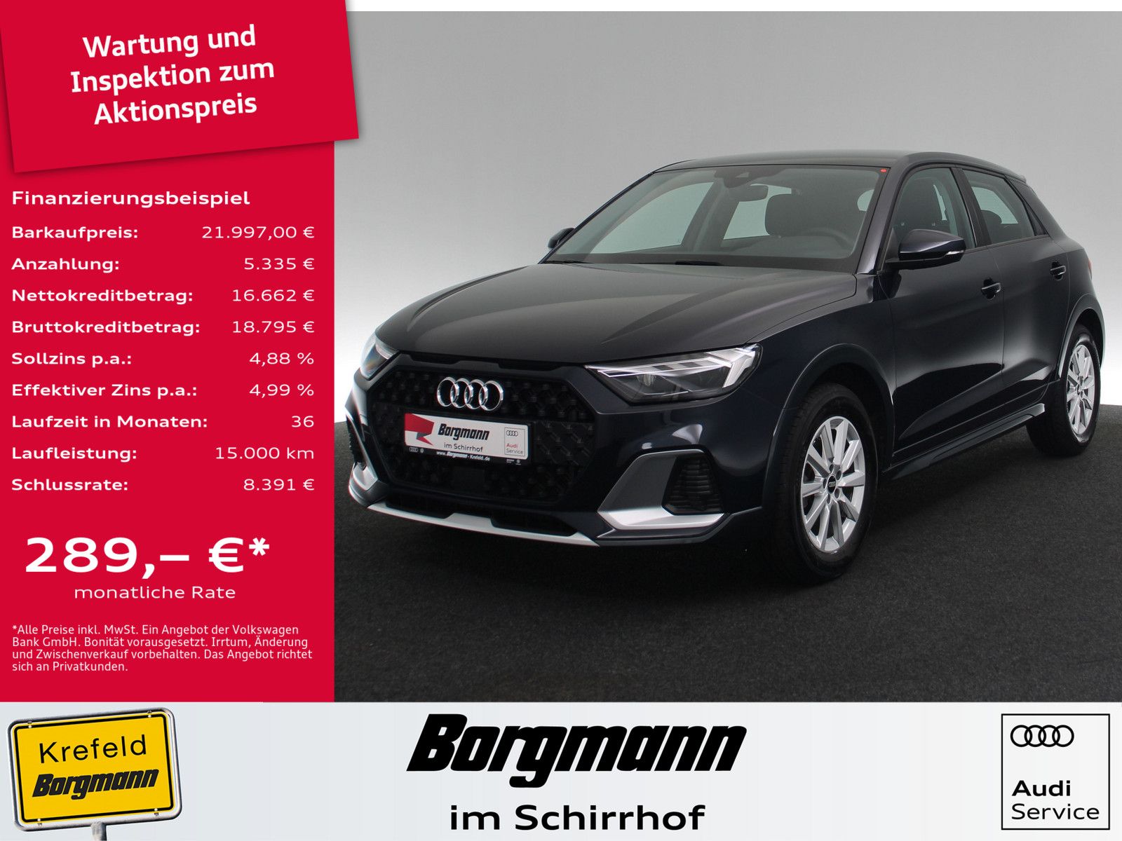 Audi A1 citycarver 30 TFSI LED ACC SHZ PDC KLIMA
