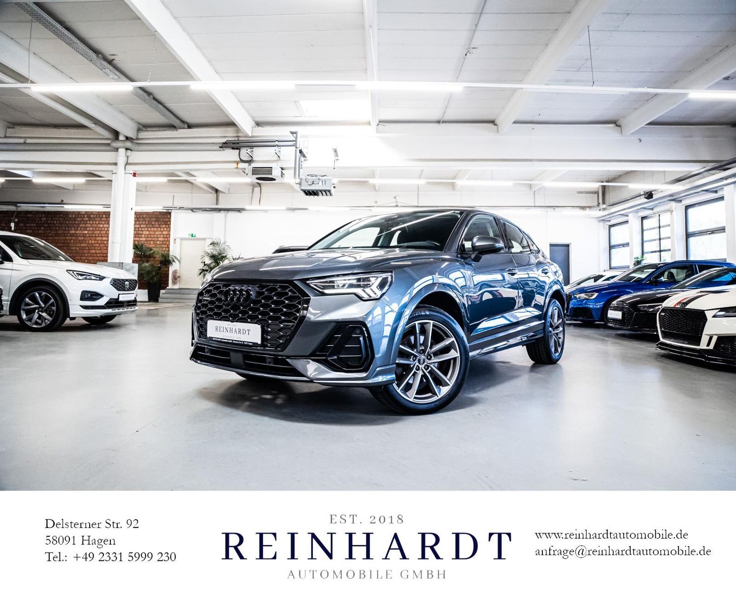 Audi Q3 SPORTBACK 40TFSi Q S LINE BLACK - Samsaru's Car Outlet