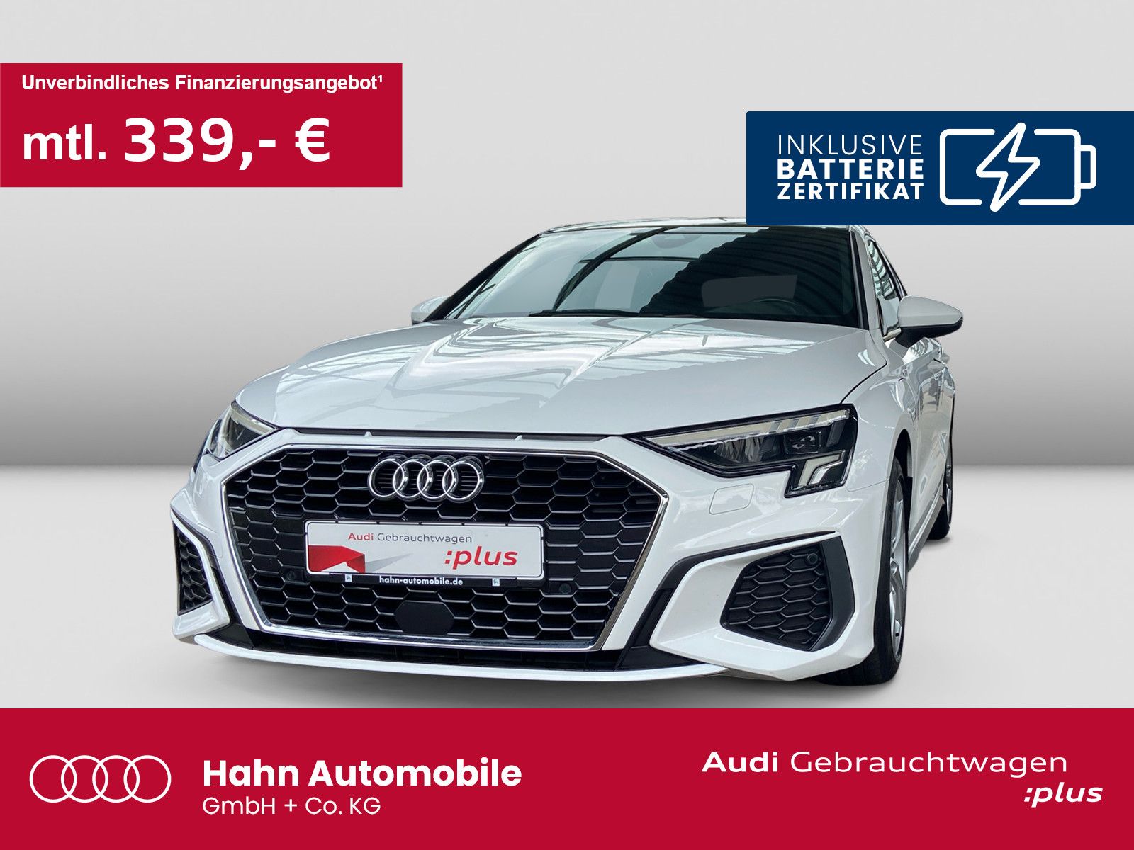 Audi A3 Sportback 40TFSIe S tronic S line - Samsaru's Car Outlet