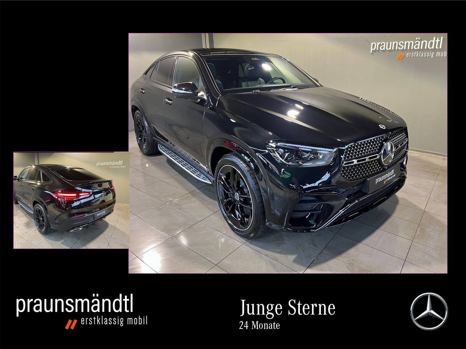 Mercedes-Benz GLE 450 d 4M Cp AMG Pano/AHK/Dist/StaHg/22"/Soun