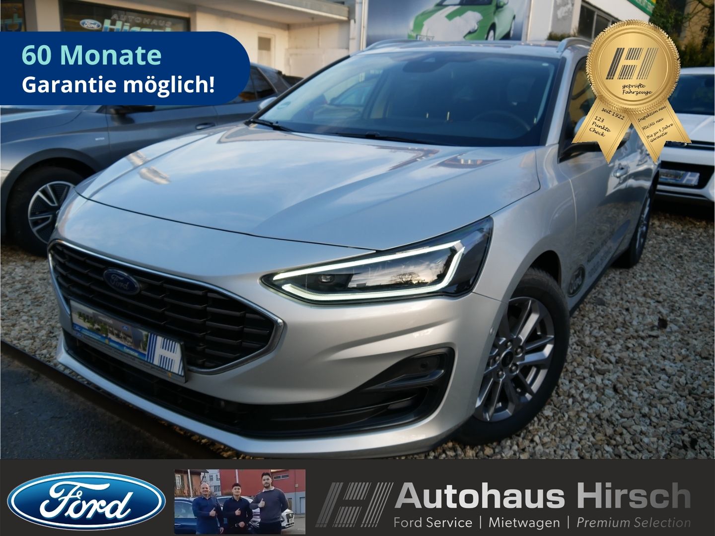 Ford Focus Turnier Titanium X AHK-klappbar Navi Dig. 