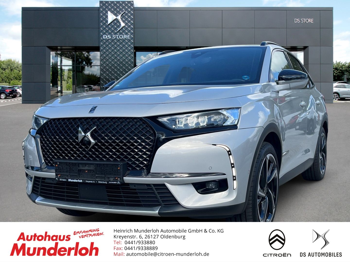 DS Automobiles DS7 Crossback E-Tense 4x4 Louvre