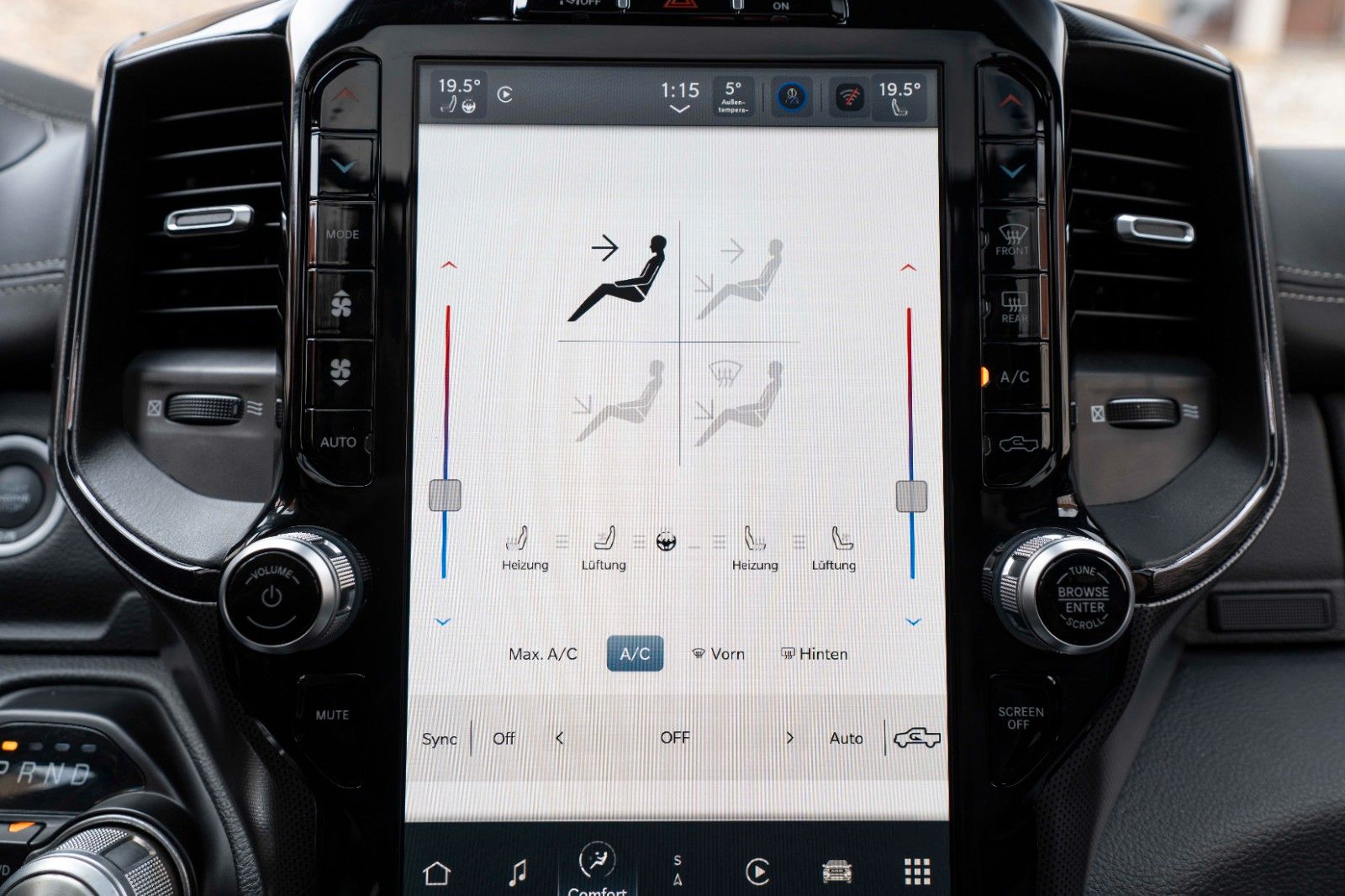 Dodge RAM 5,7L Laramie CC 4X4 360° LED CARPLAY LPG AHK